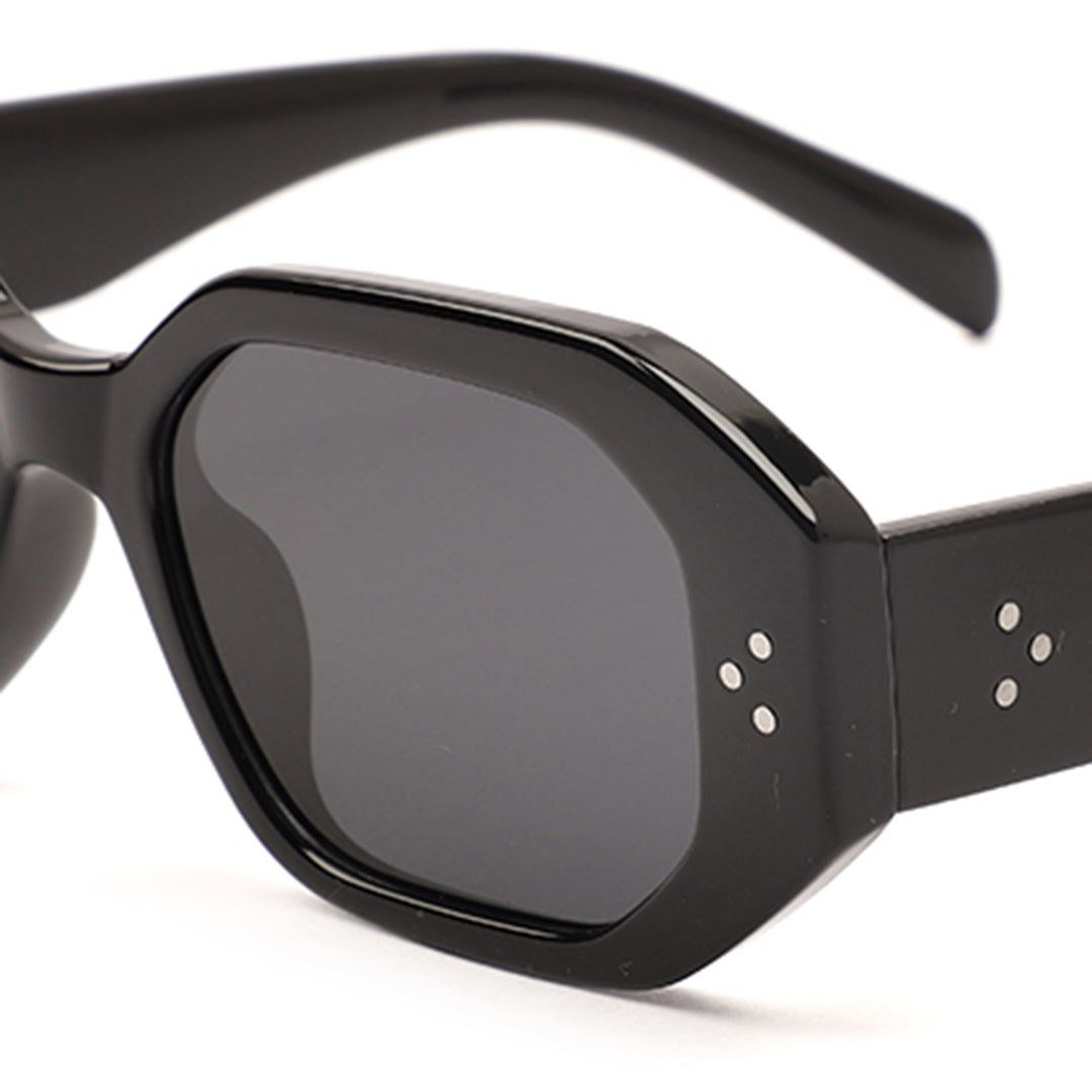 Oversized Thick Frame Square Sunglasses