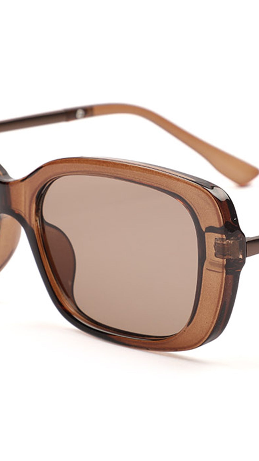 Oversized Chunky Square Acetate Sunglasses
