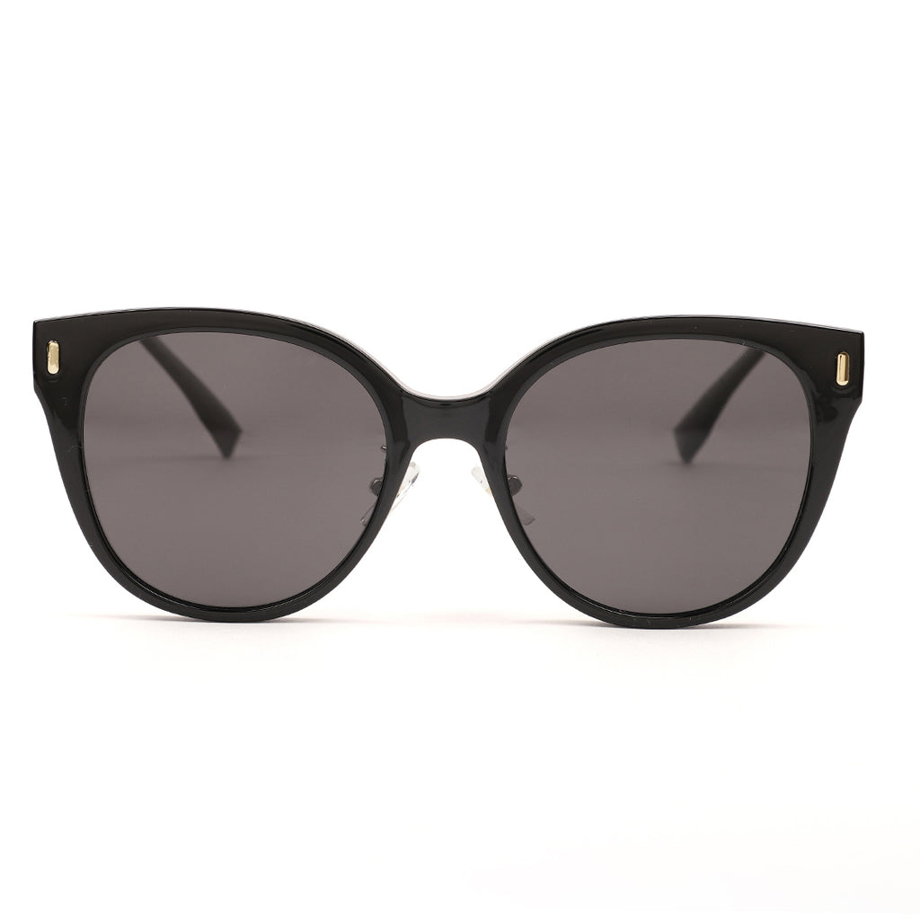 Classic Square Black Acetate Sunglasses