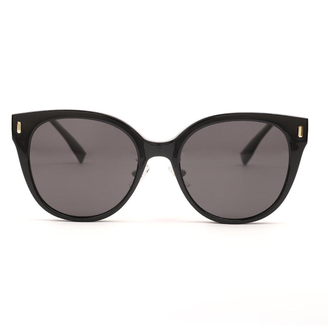 Classic Square Black Acetate Sunglasses