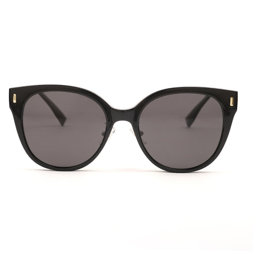 Classic Square Black Acetate Sunglasses