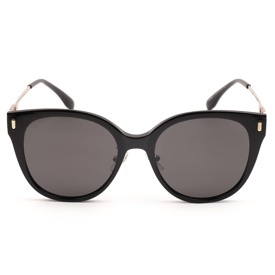 Classic Square Black Acetate Sunglasses