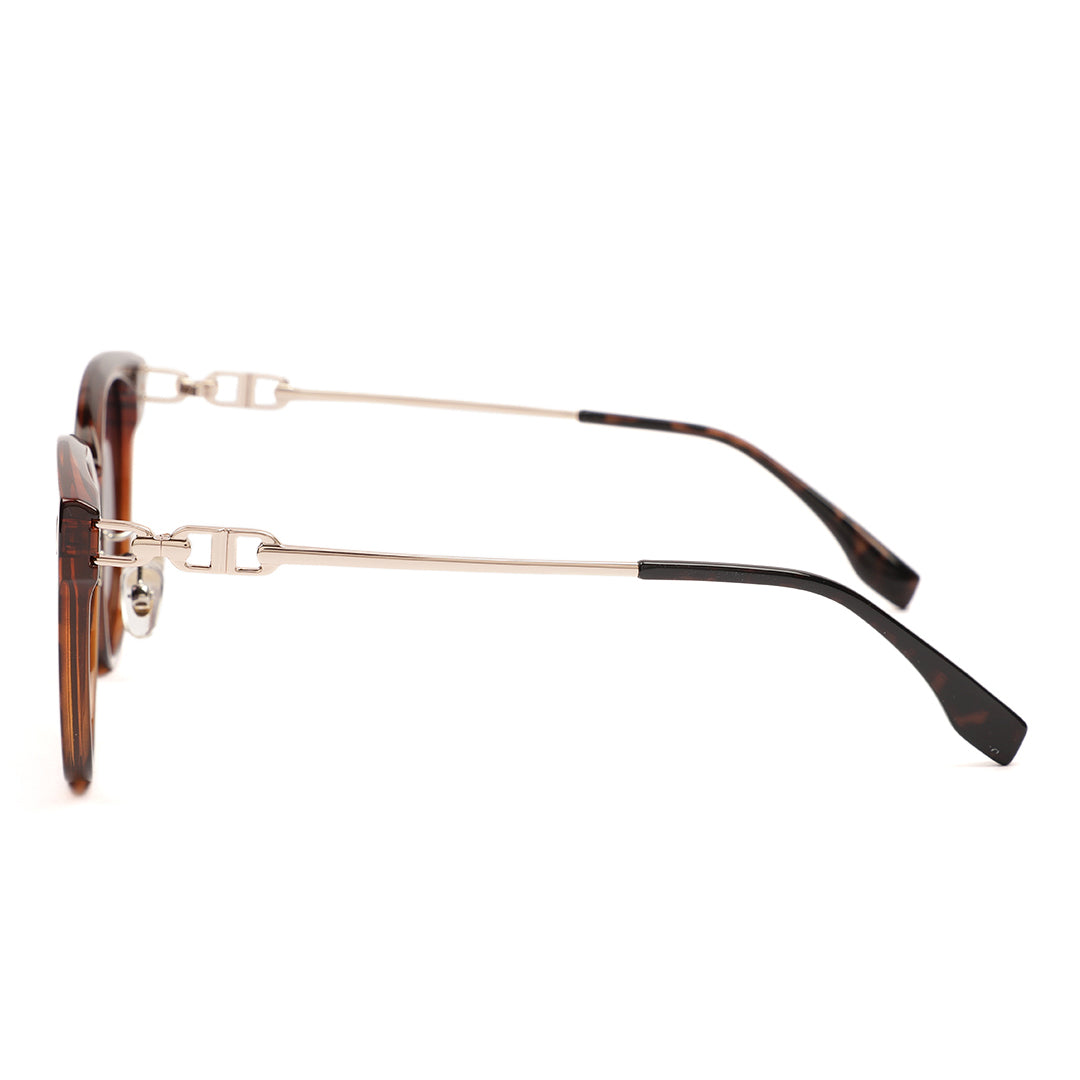 Classic Square Black Acetate Sunglasses