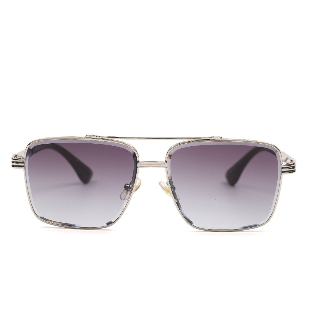 Square Aviator Double Bridge Sunglasses