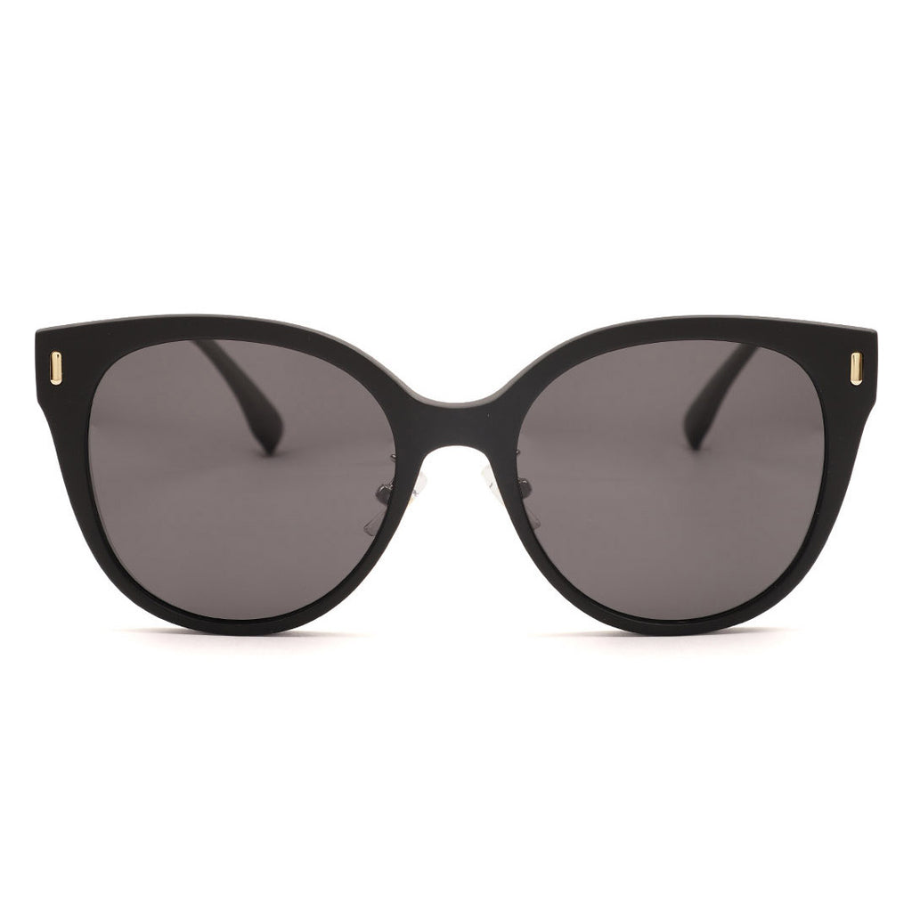Classic Square Black Acetate Sunglasses