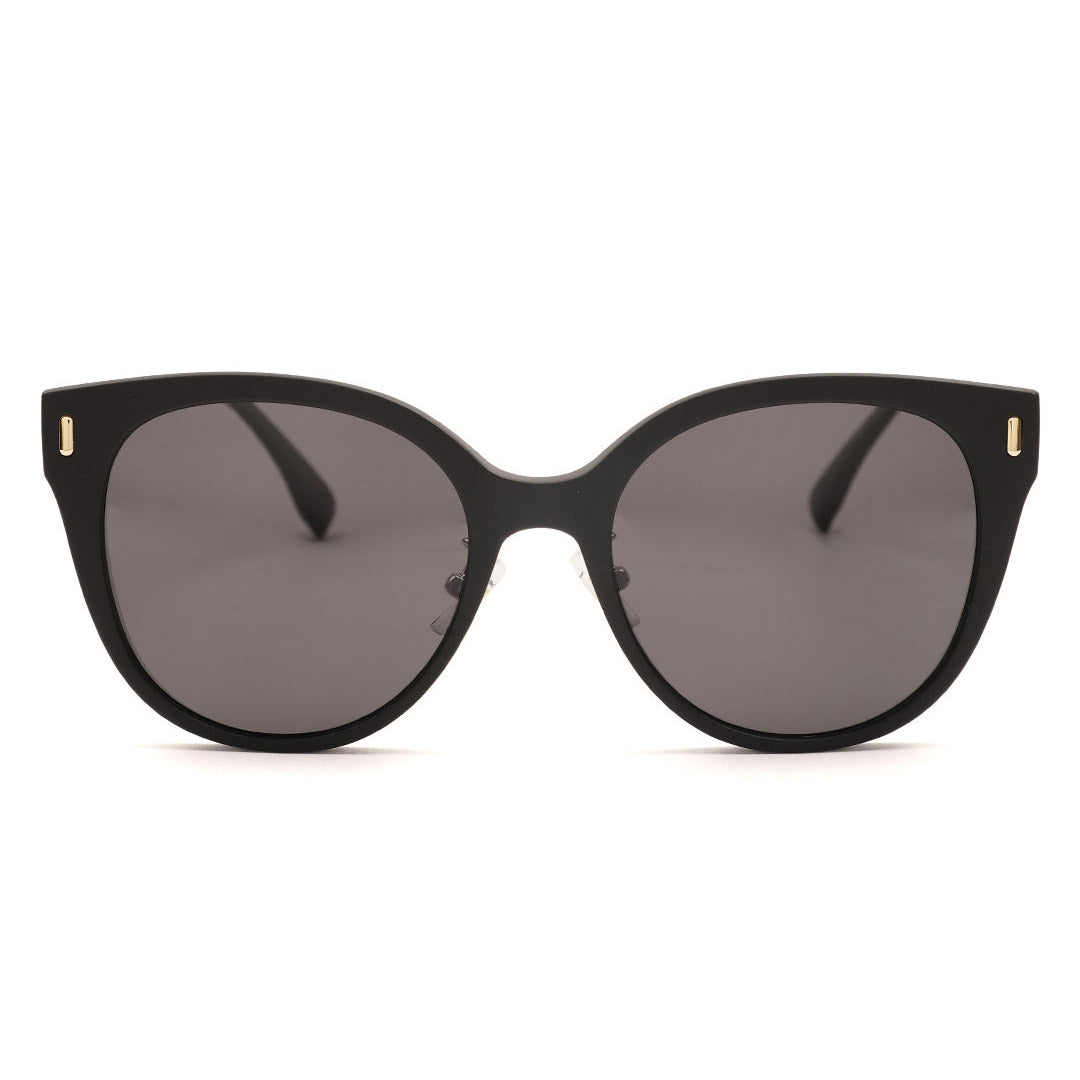 Classic Square Black Acetate Sunglasses
