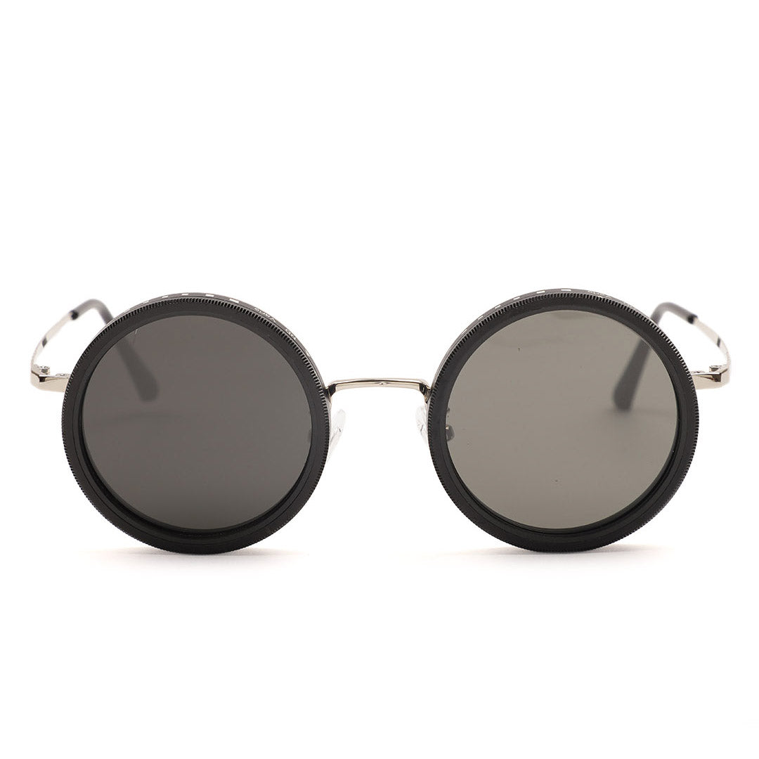 Vintage Round Metal Bridge Sunglasses