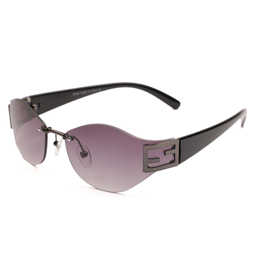 Oversized Shield Futuristic Sunglasses