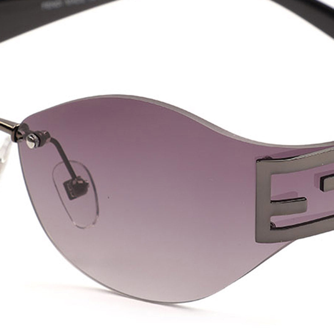 Oversized Shield Futuristic Sunglasses