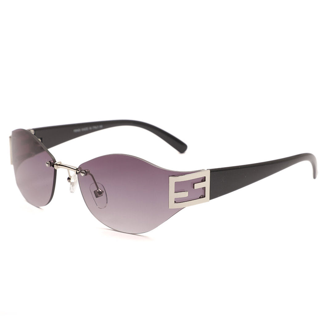 Oversized Shield Futuristic Sunglasses