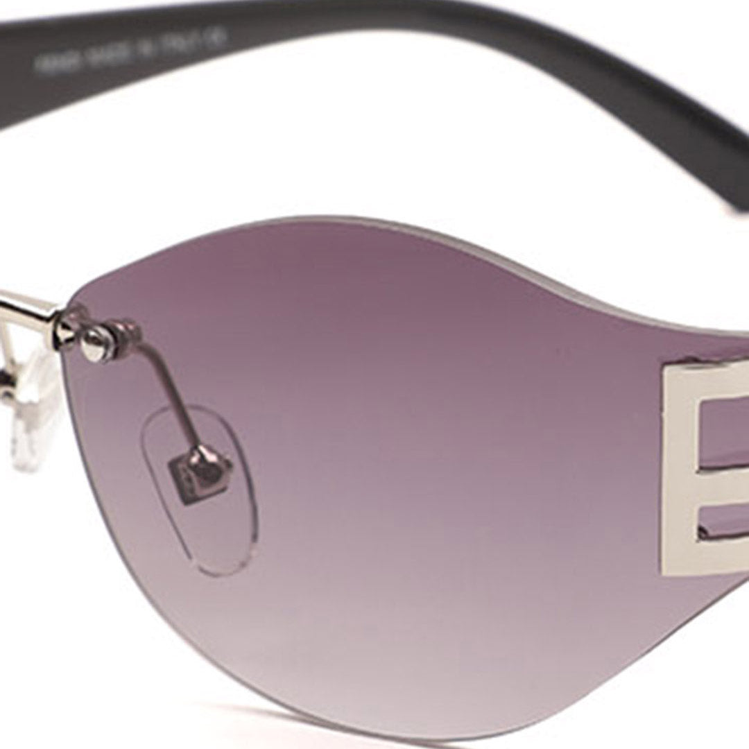 Oversized Shield Futuristic Sunglasses