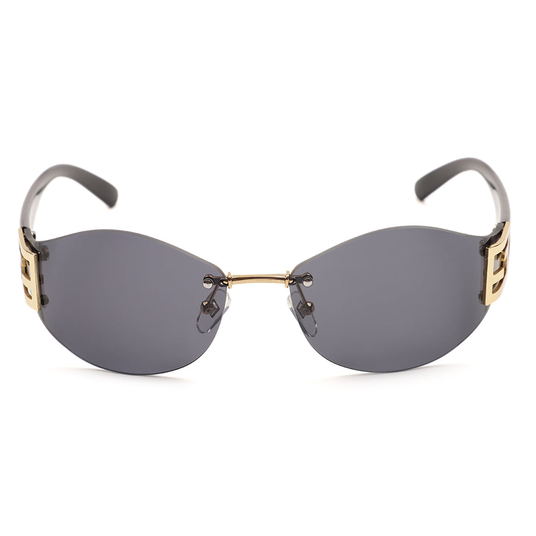Oversized Shield Futuristic Sunglasses