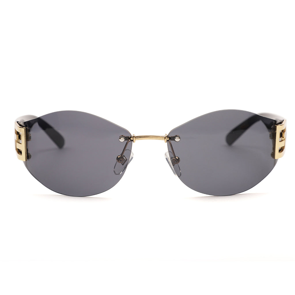 Oversized Shield Futuristic Sunglasses
