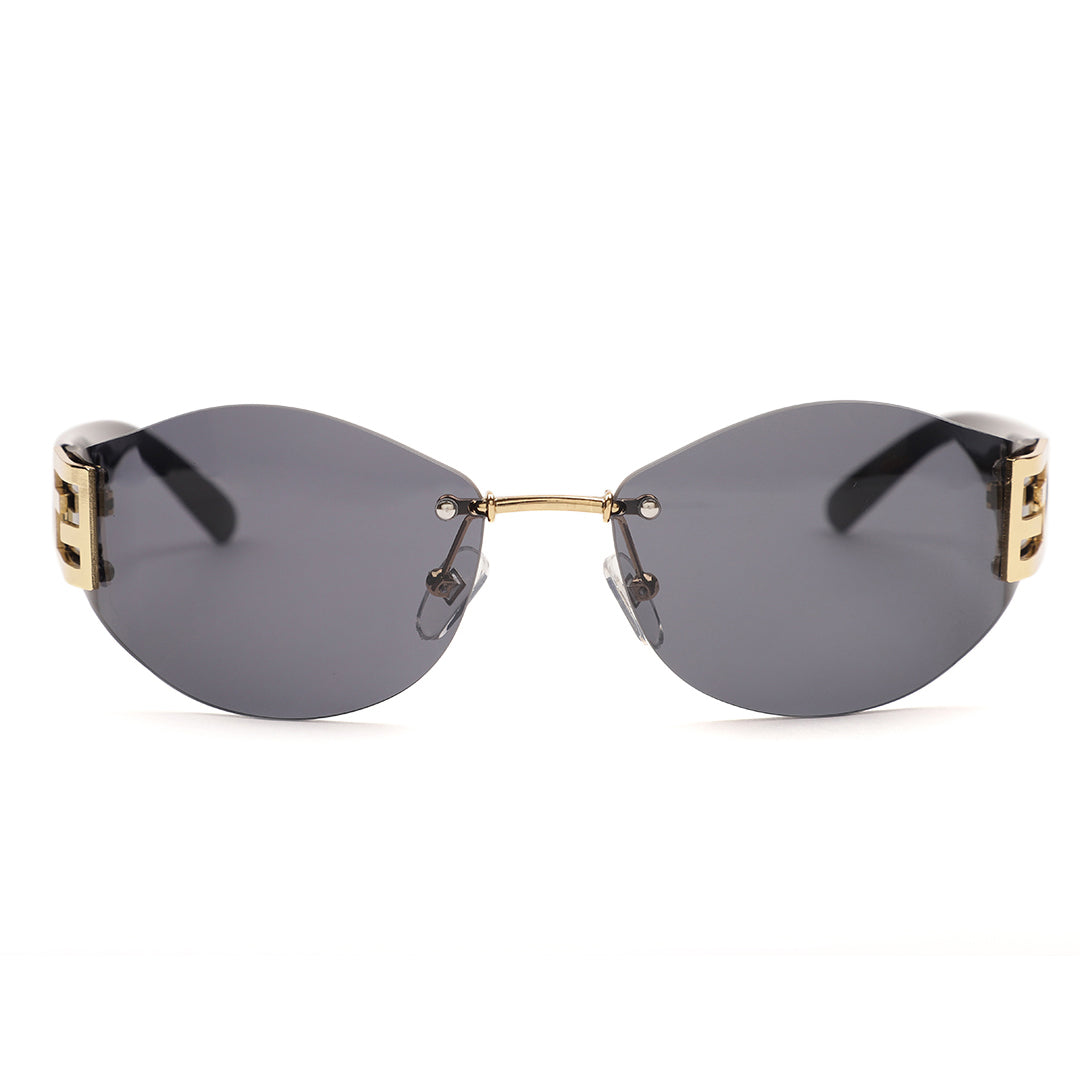 Oversized Shield Futuristic Sunglasses
