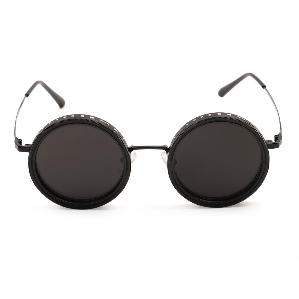 Vintage Round Metal Bridge Sunglasses